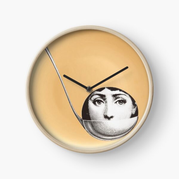 Fornasetti Gold Face Clock
