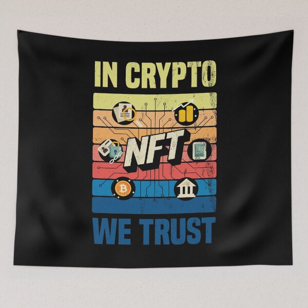 Item preview, Non-fungible token NFTs Crypto Art In Crypto We Trust designed and sold by ShopTheStyle.