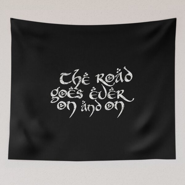 Item preview, The road goes ever on and on (white stack) designed and sold by Raccoon  Trash.