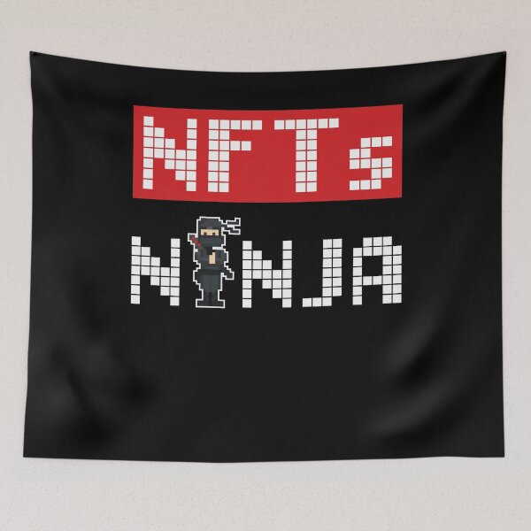 Item preview, NFTs Ninja Non-fungible token Blockchain Crypto Art designed and sold by ShopTheStyle.