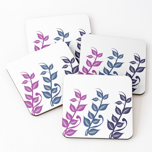 Item preview, three color leaves designed and sold by design-az.