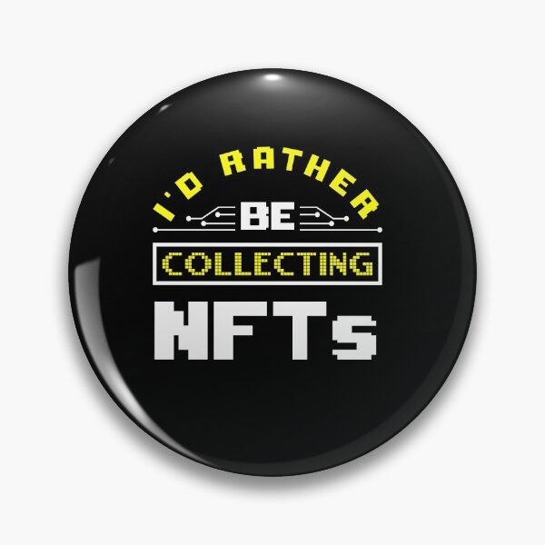 Item preview, Non-fungible token Crypto Art I'd Rather Be Collecting NFTs designed and sold by ShopTheStyle.