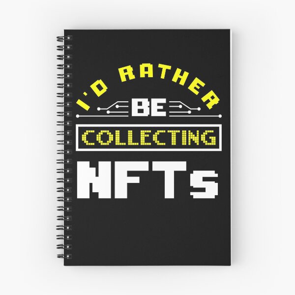 Item preview, Non-fungible token Crypto Art I'd Rather Be Collecting NFTs designed and sold by ShopTheStyle.