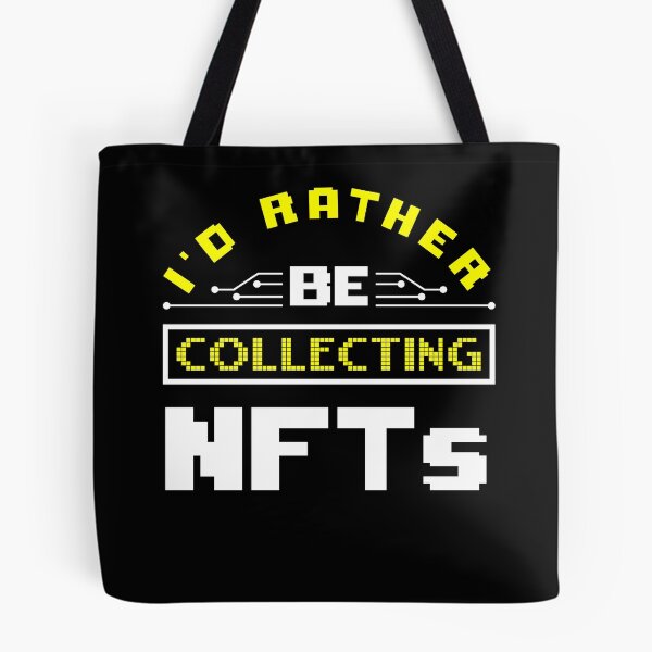 Item preview, Non-fungible token Crypto Art I'd Rather Be Collecting NFTs designed and sold by ShopTheStyle.