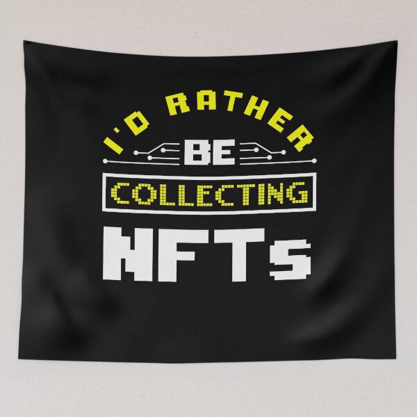 Item preview, Non-fungible token Crypto Art I'd Rather Be Collecting NFTs designed and sold by ShopTheStyle.