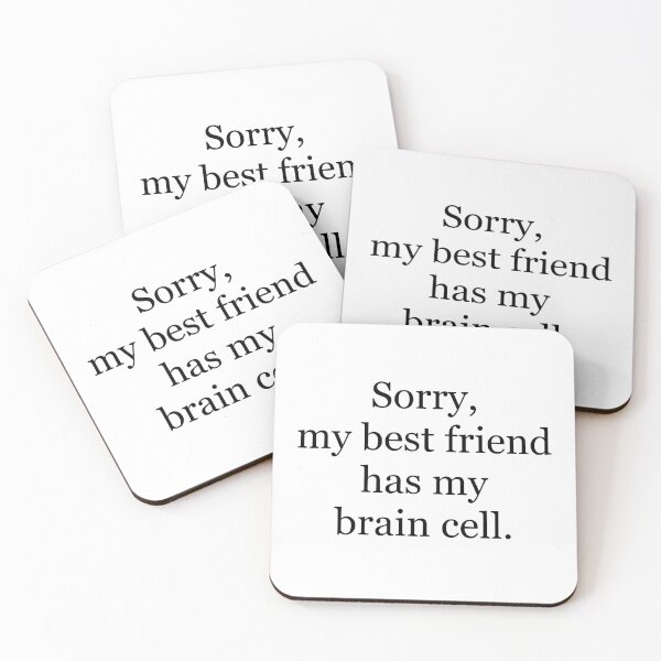 Item preview, Sorry, no brain cell designed and sold by PorcupineQuinn.