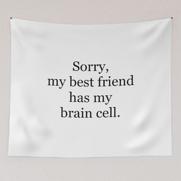 Item preview, Sorry, no brain cell designed and sold by PorcupineQuinn.