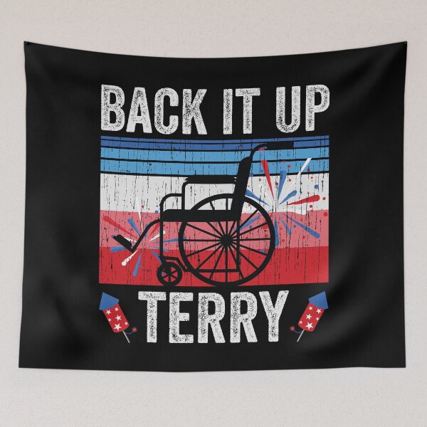 Item preview, Back It Up Terry Funny 4th of July Fireworks Design designed and sold by justjonboy.