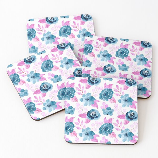 Item preview, Flower Power Floral Pattern design for apparel and beddings designed and sold by Sunnyhova.
