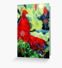 "Nature's Supermodel" Greeting Card