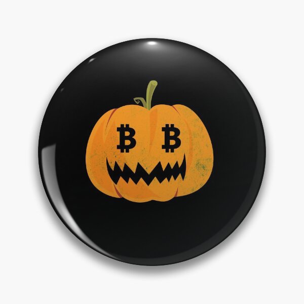 Item preview, Altcoins Finanzas descentralizadas Halloween Bitcoin BTC Calabaza designed and sold by ShopTheStyle.