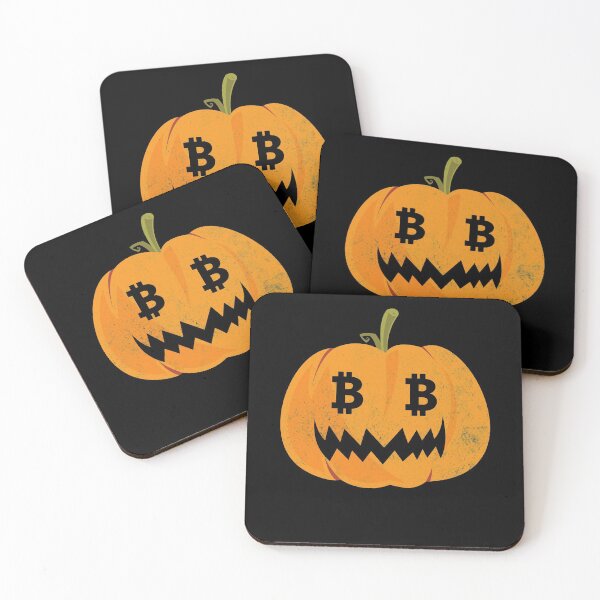 Item preview, Altcoins Decentralized Finance Halloween Bitcoin BTC Pumpkin designed and sold by ShopTheStyle.