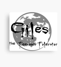 Giles the Teenager Tolerator Canvas Print