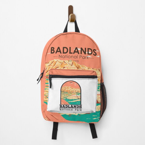 Item preview, Badlands National Park Landscape Vintage designed and sold by KrisSidDesigns.