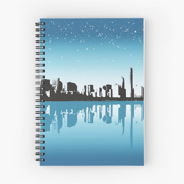 Aperçu de l'œuvre Paysage urbain, Skyline, métro, nuit créée et vendue par zeldashaffer.