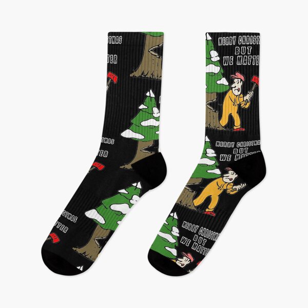 Item preview, Merry Christmas but Christmas trees matter save the tree designed and sold by twobillion.