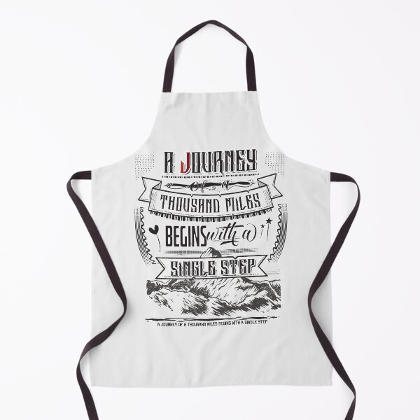 Item preview, A Journey of a Thousand Miles Begins with a Single Step designed and sold by VichallanStudio.