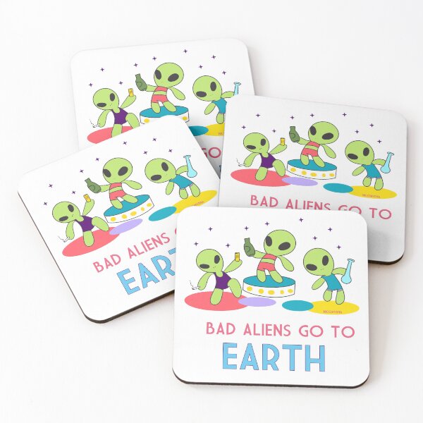 Item preview, Bad Aliens Go to Earth designed and sold by NicoMyrna.