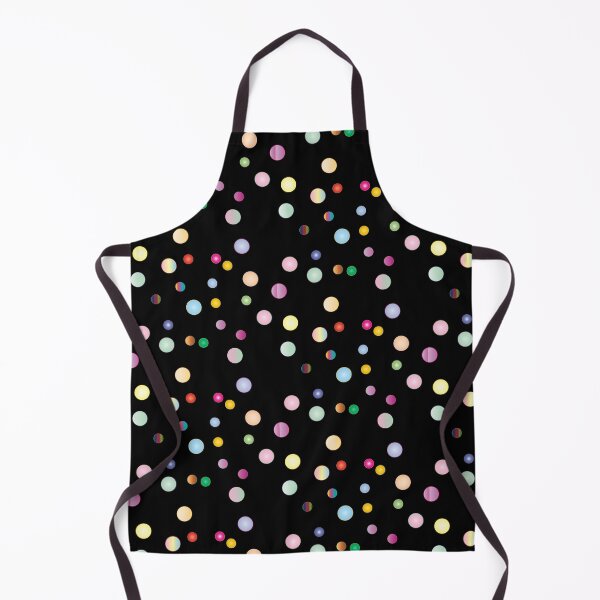 Item preview, dot art pattern with black background designed and sold by design-az.