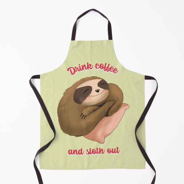 Item preview, Drink Coffee and Sloth out designed and sold by art-fox.