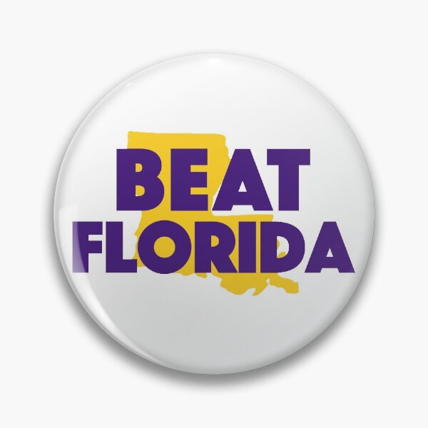 Item preview, Beat Florida | Purple & Gold designed and sold by SLAG-Creative.
