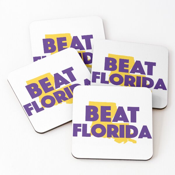 Item preview, Beat Florida | Morado y dorado designed and sold by SLAG-Creative.