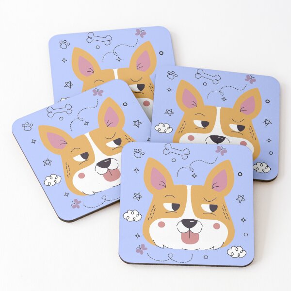 Item preview, Minimalist Grumpy Pup 1.1 designed and sold by stilbon.