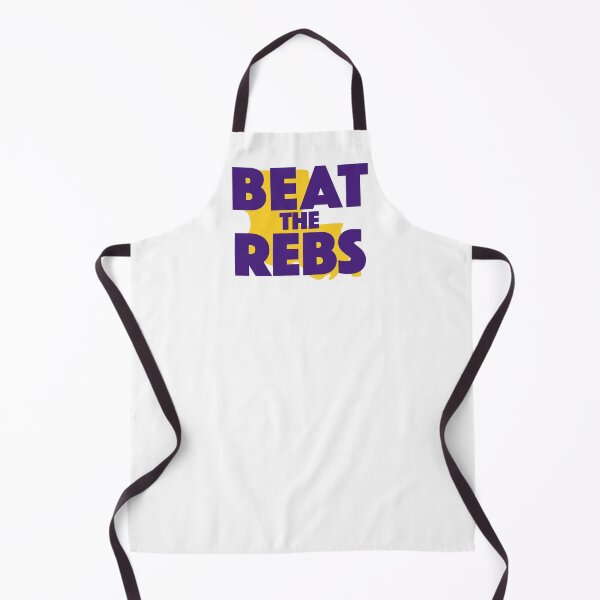 Item preview, Beat the Rebs | Purple & Gold designed and sold by SLAG-Creative.