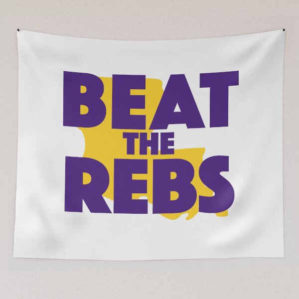 Item preview, Batir a los Rebs | Morado y dorado designed and sold by SLAG-Creative.