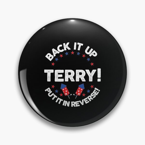 Item preview, Back It Up Terry Funny 4th of July Fireworks Design designed and sold by justjonboy.
