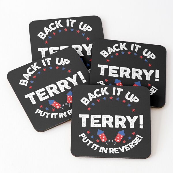 Item preview, Back It Up Terry Funny 4th of July Fireworks Design designed and sold by justjonboy.