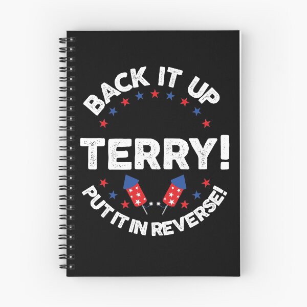 Item preview, Back It Up Terry Funny 4th of July Fireworks Design designed and sold by justjonboy.