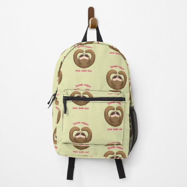 Item preview, Drink Coffee and Sloth out designed and sold by art-fox.