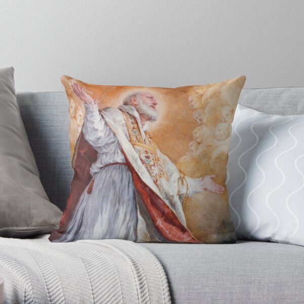 Saint Philip Neri Throw Pillow