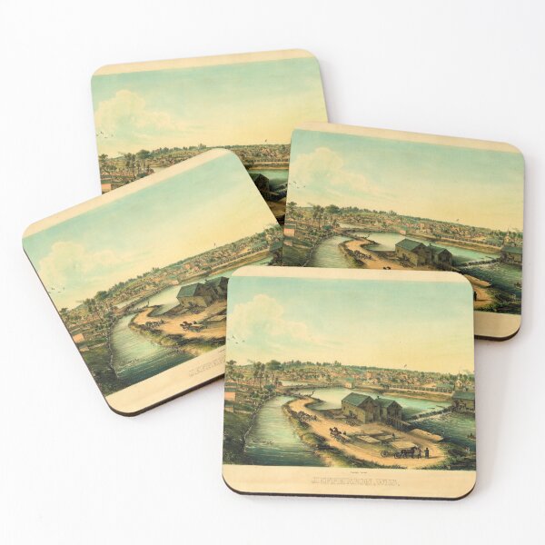 Item preview, Jefferson, Wisconsin (1862) designed and sold by allhistory.
