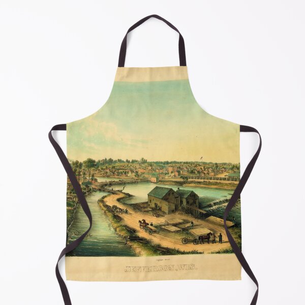 Item preview, Jefferson, Wisconsin (1862) designed and sold by allhistory.