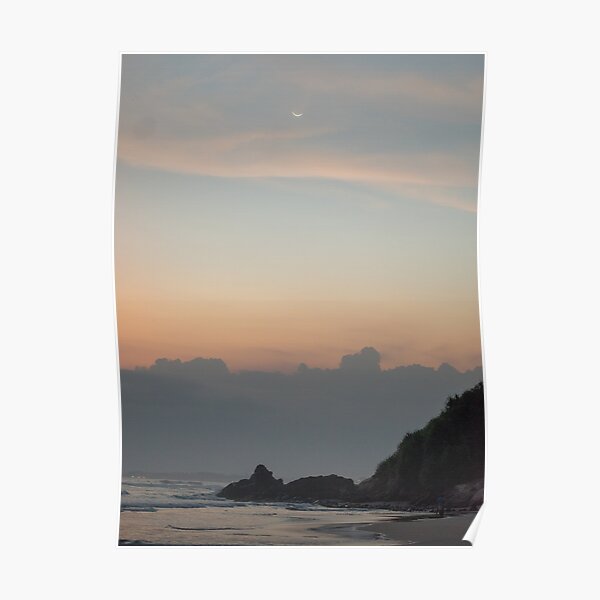 Lonely Beach Poster