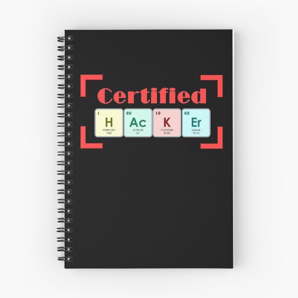 Item preview, Certified Hacker | Periodic Table designed and sold by the-krisney-way.