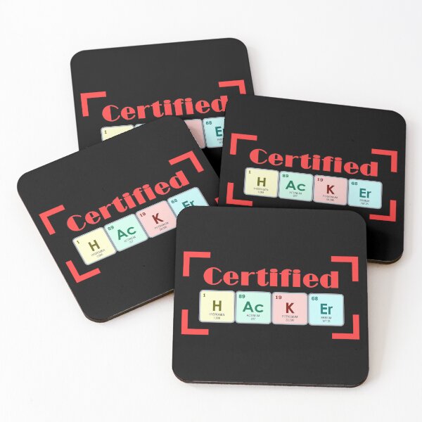 Item preview, Certified Hacker | Periodic Table designed and sold by the-krisney-way.