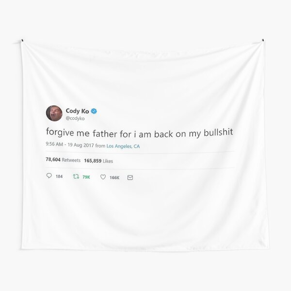 Cody Ko Tweet Tapestry