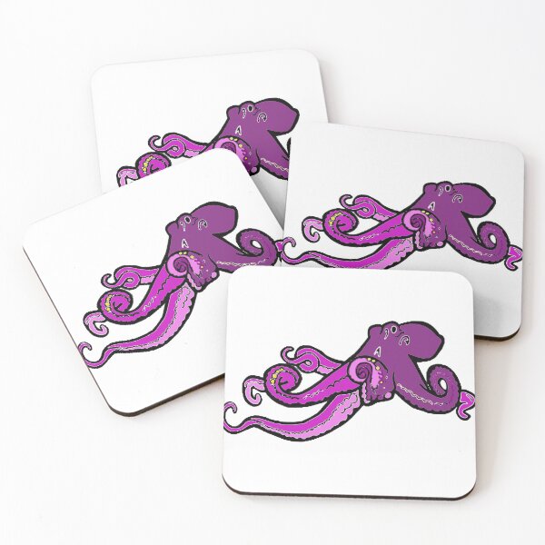 Item preview, Purple Octopus  designed and sold by Isha Samuels.