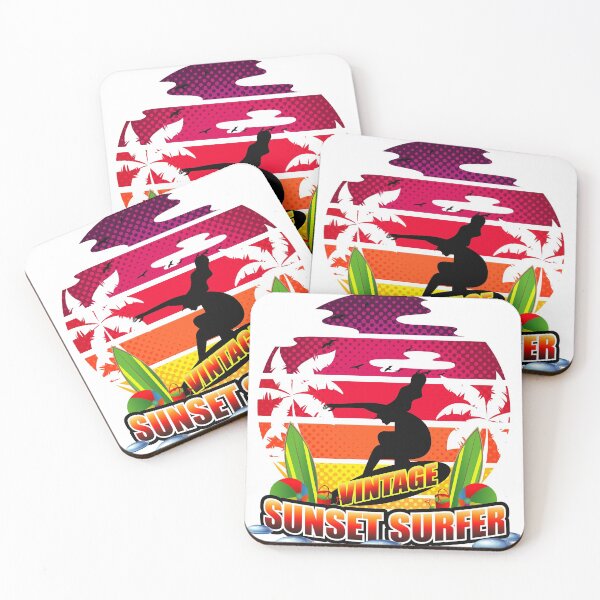 Item preview, RETRO SUMMER VINTAGE SURFER designed and sold by RIGHTCHUS.