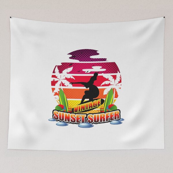 Item preview, RETRO SUMMER VINTAGE SURFER designed and sold by RIGHTCHUS.