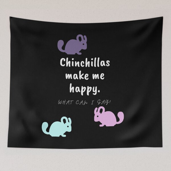Item preview, Your Chinchillas Make You Smile Every Day! designed and sold by Leslie Hasty.