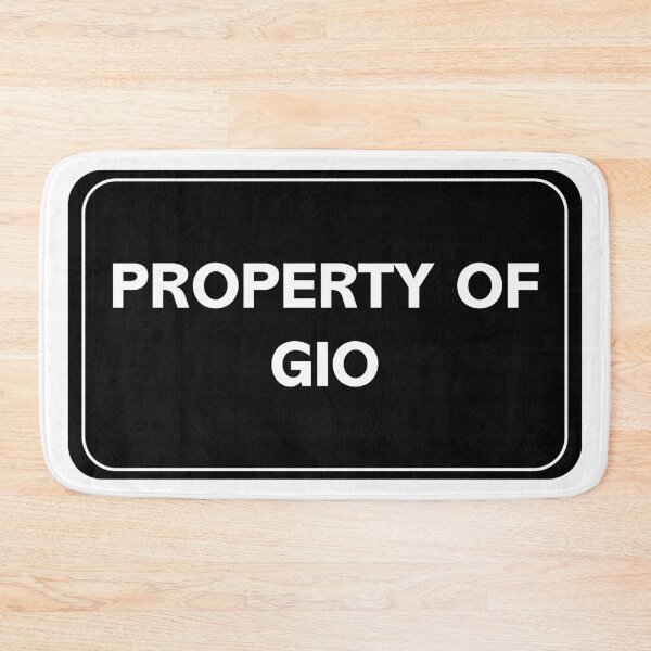 Item preview, Property of Gio designed and sold by wessica.