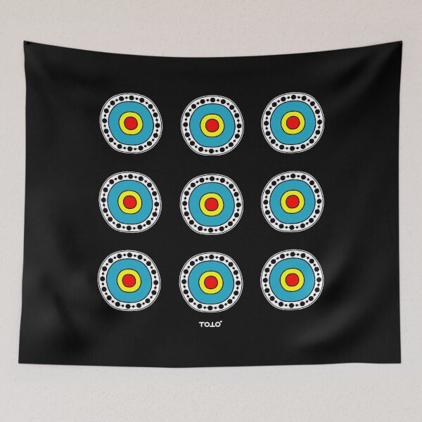 Item preview, TOTO' MANDALA 001 Tris  (black) - LOVE GRAPHICS designed and sold by TOTOMELITA.