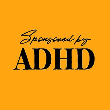 Artwork thumbnail, Sponsored by Adhd - orange color by Fatamimosh