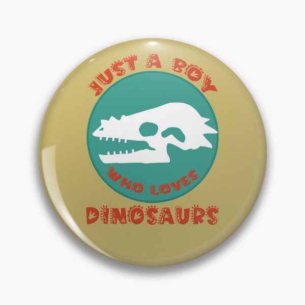 Item preview, Just a boy who loves dinosaurs,paleontology skull T-rex design designed and sold by MiloHarris.