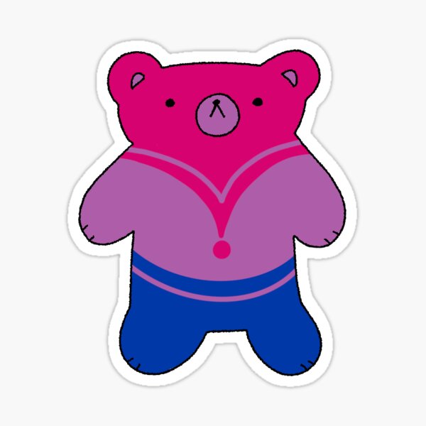 Bisexual Bear Sticker