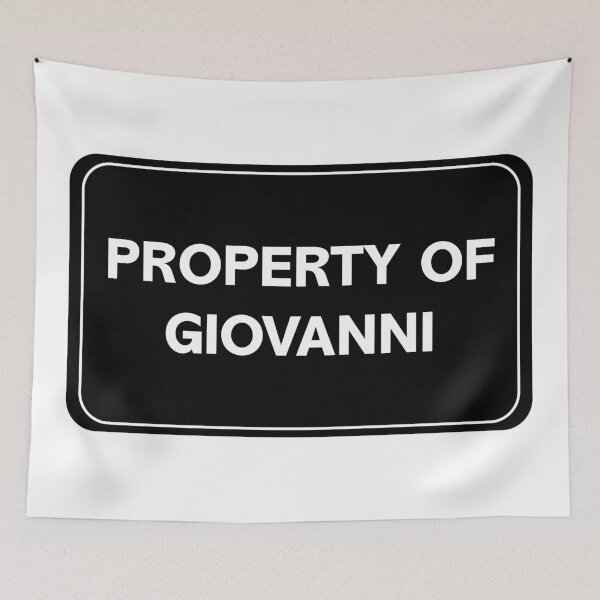Item preview, Property of Giovanni designed and sold by wessica.